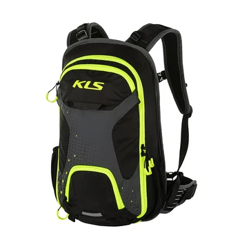 Kuprinė KLS Lane 10l (juoda/laimo)