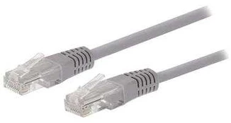 C-TECH kabelis patchcord Cat5e, UTP, šedý, 50m