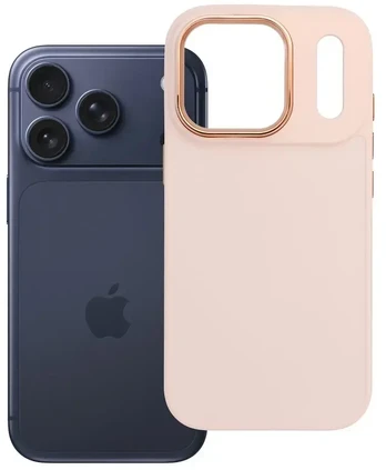 Dėklas Oem Case for iPhone 17 Pro / 18 Pro Frame powder pink