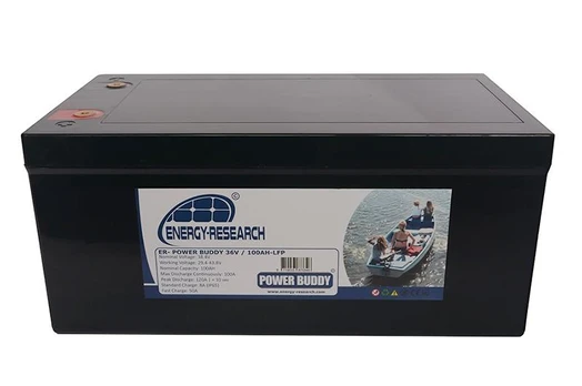 Energy Research 38.4V 100Ah Lithium Ion gilaus iškrovimo akumuliatorius