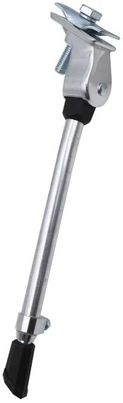 Bicycle adjustable kickstand FSCK-036 sidabrinis