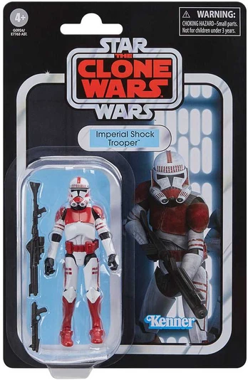 Hasbro Star Wars: The Clone Wars Imperial Shock Trooper figure 9,5cm