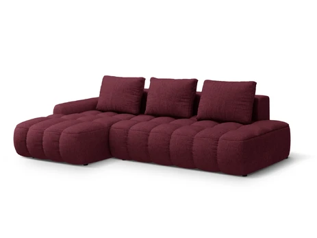 Left Corner Sofa With Bed Function And Box, "Linz", 3 Seats, 275x142x84 Made in Europe
