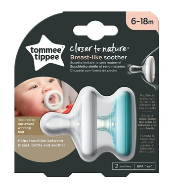 TOMMEE TIPPEE čiulptukai, 6-18 mėn., 2 vnt., 433628