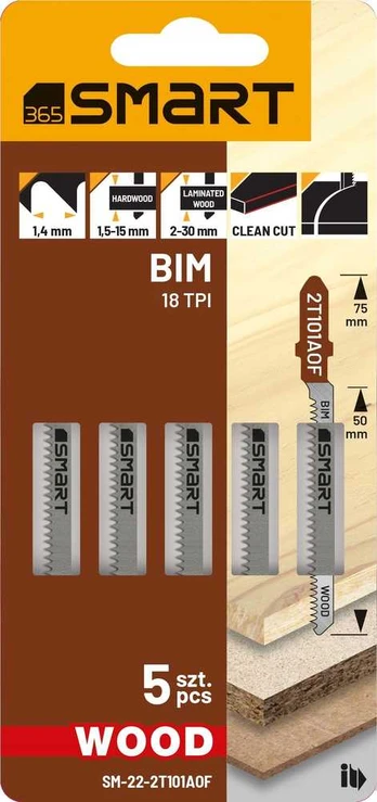 Išmanusis dėlionės diskas 18tpi mediena / 5vnt / smart