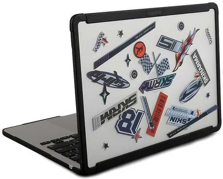 Skinarma etui Henko MacBook Air 13" (M3-M2) permatomas/frost clear
