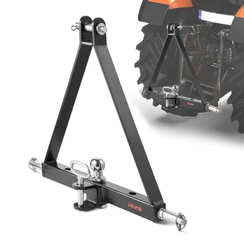 Trijų taškų 5 cm prikabinimo adapteris 2721 kg talpos