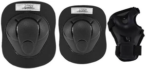 Kūno dalių apsaugos priemonė Nils Extreme Protector Set, M, juoda