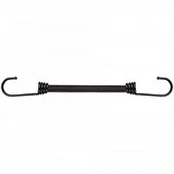 Elastic rubber hook 0.8x120 cm black steel
