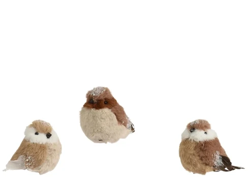 Christmas Tree toy Decoris Bird. ruda. plastikas
