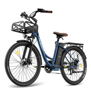 Elektrinis dviratis Fafrees F26 Lasting 26'', mėlynas