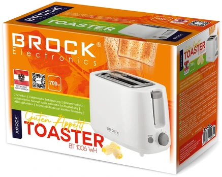 Skrudintuvas Brock BT 1006 WH, baltas