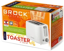 Skrudintuvas Brock BT 1006 WH, baltas kaina