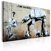Artgeist Paveikslas - I Am Your Father by Banksy kaina