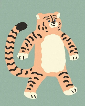 TPS Tapybos rinkinys "Tiger"