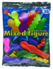 Viborg Balloons mix 25 vnt