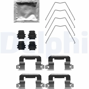 DELPHI LX0711 Brake pad fitting kit