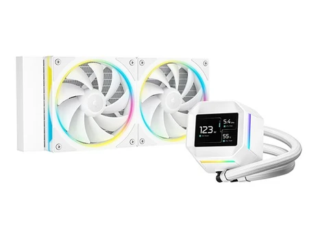 Vaizdo plokštė K Cooler Wasserkühlung Deepcool LM240 Baltas