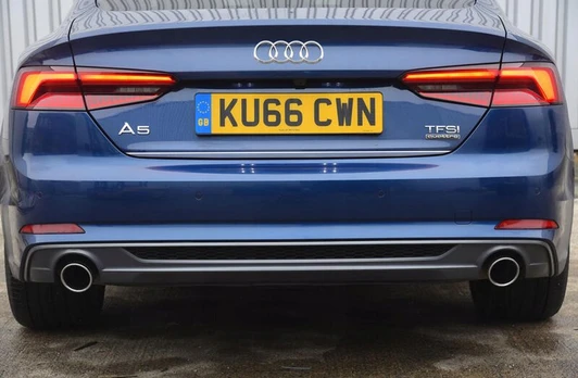 Audi A5 Coupe - CHROM chromo atvartų apdaila