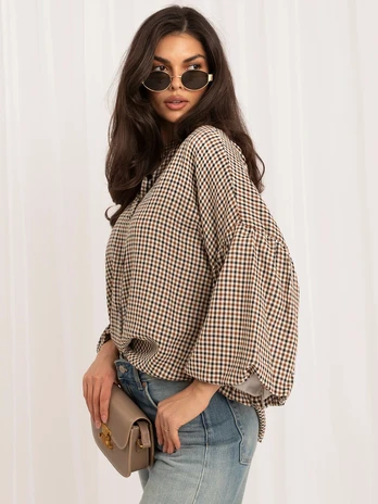 Italy Moda Koszula-MI-KS-4384.79-ruda