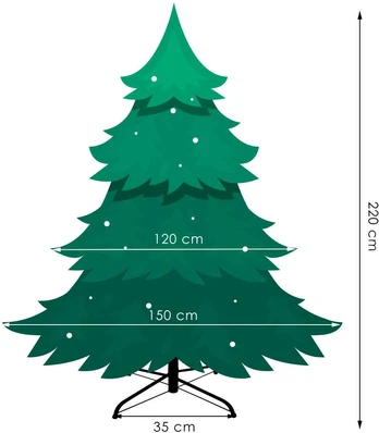 Springos CT0150 EGRĖ PE 100% PREMIUM 220 CM