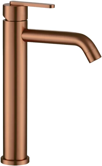 Praustuvo maišytuvas Rea Ontario High, Brushed Copper