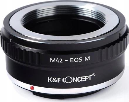 Kf Adapteris K&f Concept Do Canon Eos M Ef-m Na M42 / Kf06.137