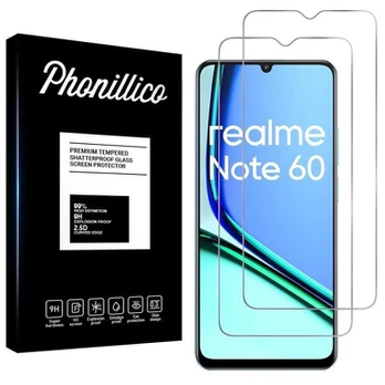Grūdintas Stiklas Realme Note 60 [2 vnt.] Ekrano Apsauginė Plėvelė Phonillico®