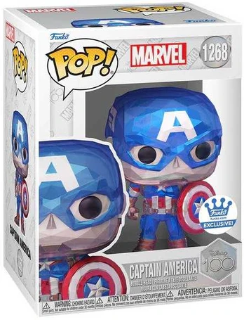 Figūrėle Funko POP! Marvel Captain America Exclusive