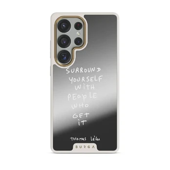 Get It - Samsung Galaxy S25 Ultra Case, Elite Mirror Light (Magnetic) / Gold