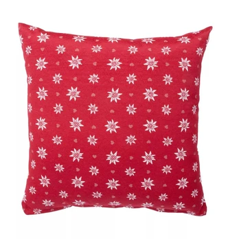 Pillow HOLLY 45x45cm, red Edelweiss