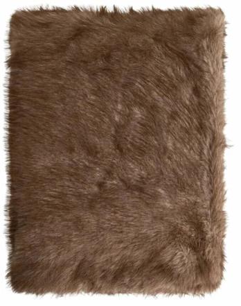Pledas Homla Basic Mistra, ruda sp., 150 cm x 200 cm