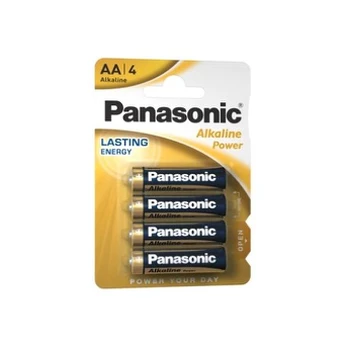 Elementai Panasonic AA alkaline 4-pack Long lasting energy LR6 1.5V