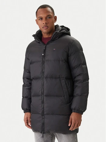 Tommy Jeans Pūkinė striukė Essential DM0DM20466 Juoda Regular Fit