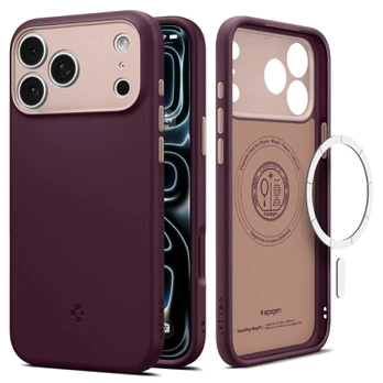 Dėklas Spigen Nano Pop MagSafe iPhone 17 Pro / 18 Pro BURGUNDY BEAN