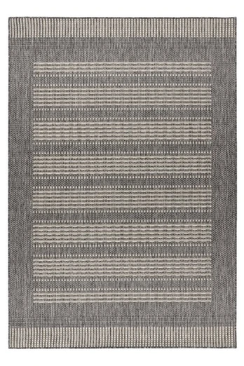 Kilimas Nibru 125, 60x110 cm, pilkas