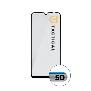 Dėklas Tactical Glass Shield 5D for Xiaomi Redmi 13C/Poco C65 Juodas
