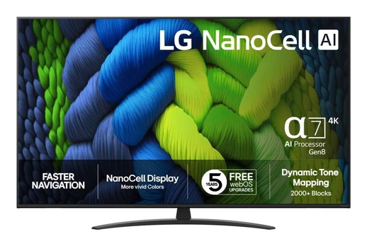 Televizorius LG 65NANO82A6B