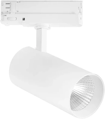 40W LED trifazis bėginis šviestuvas PLANE, baltas, CCT