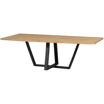 Valgomojo stalas Tablo XL, 77 x 240 x 100 cm, ąžuolas