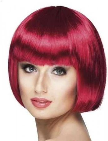 Aster Cabaret Ruby red paryk