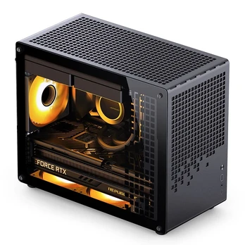 Jonsplus MATX Handle Case Z20 - juodas