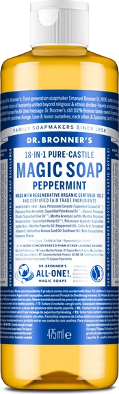 Dr. Bronner’s Dr. Bronner's - Magic Soap Peppermint 475 ml
