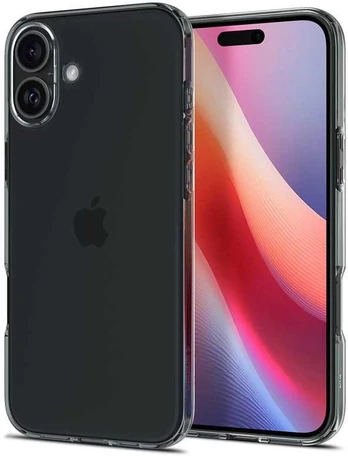 Dėklas Spigen Crystal Flex, space crystal - iPhone 6.1" 2024