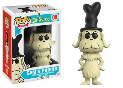 POP Vinyls Books Dr Seuss Sam's Friend