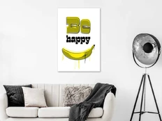 Artgeist Paveikslas - Happy Banana (1 Part) Vertical kaina