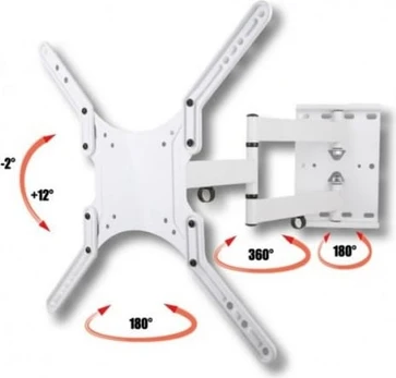 Holder for LCD/LED 23-55inch regulation white