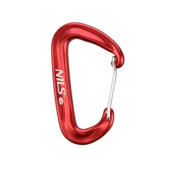 NC1707 Raudonas CARABINER 12KN NILS CAMP