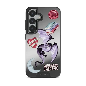 Plot Twister - Samsung Galaxy S25 Plus Case, Elite Mirror (Magnetic) / Gunmetal