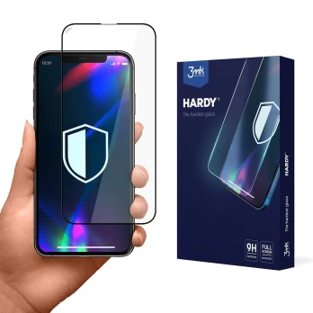 LCD apsauginis stikliukas 3mk Hardy Apple iPhone 13 Pro Max/14 Plus juodas